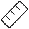 icon ruler